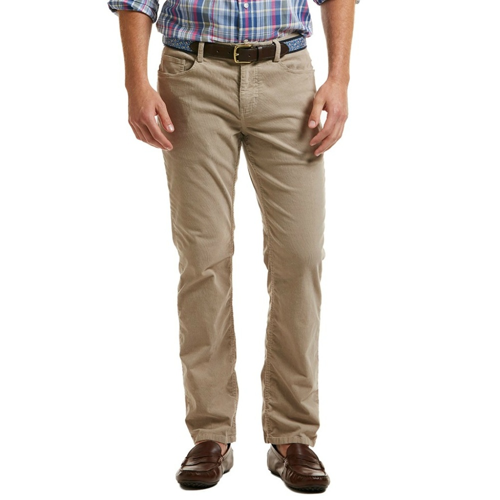 Vineyard Vines Corduroy Pants 5 Pocket Khaki 28 - Picture 1 of 5